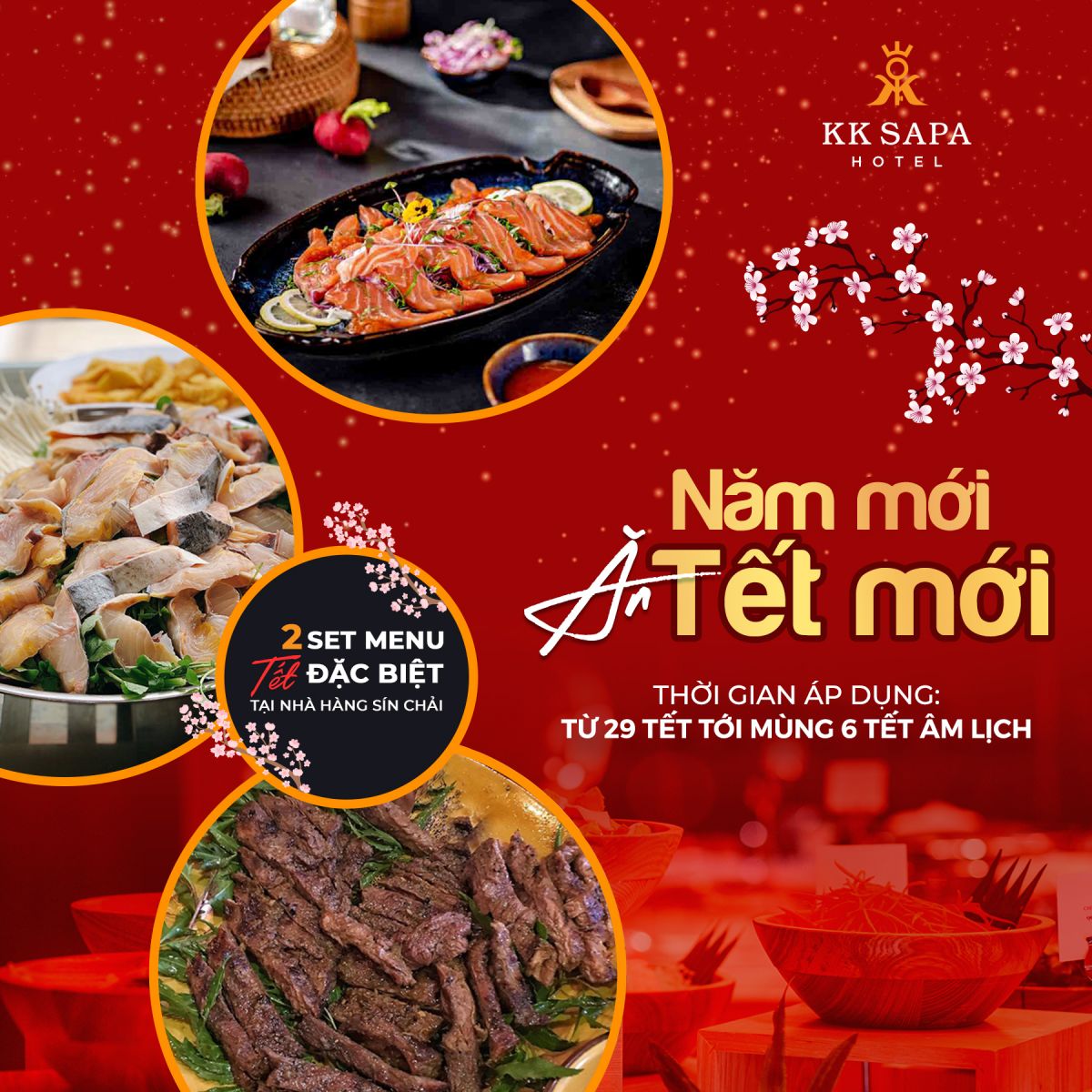 NĂM MỚI, ĂN TẾT MỚI - GIỚI THIỆU 2 SET MENU TẾT TÂN SỬU TẠI NHÀ HÀNG SÍN CHẢI